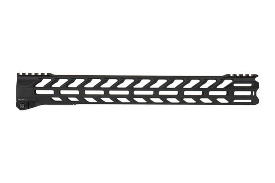 Fortis Manufacturing 15.3in SWITCH Mod 2 free float rail for the AR-15 features an interrupted top rail for reduced weight